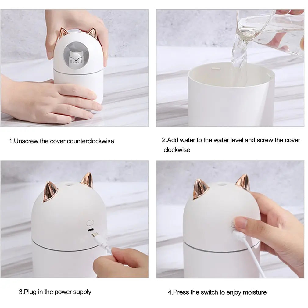 Kitten Cloud Humidifier