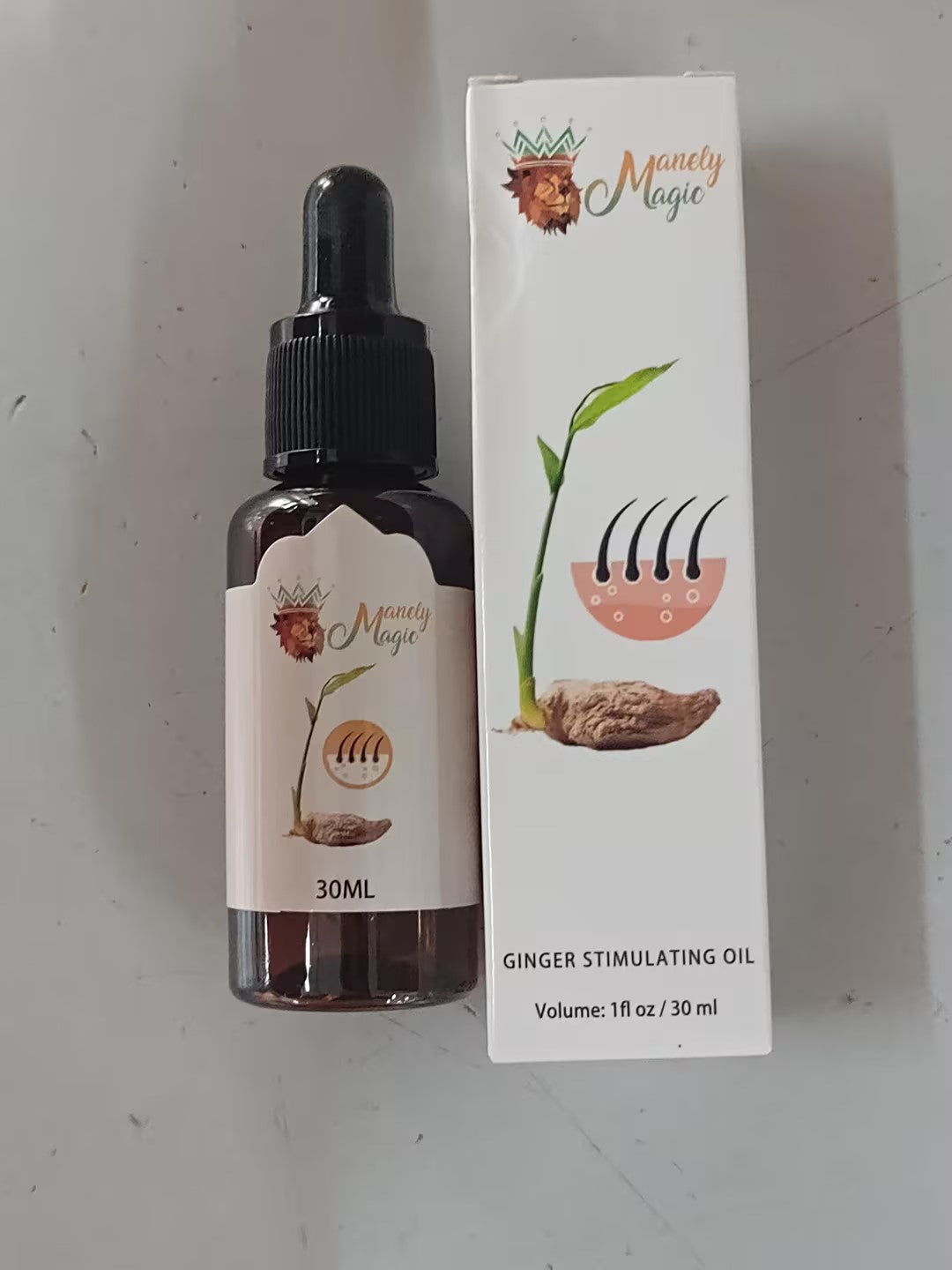 Ginger Hair Care Essential Oil