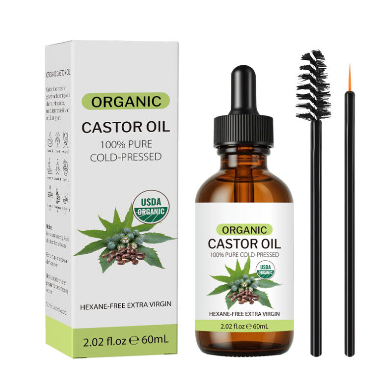 Rosemary Hair Care Oil Smooth Anti-frizz Improve Hot Dyeing Dry Castor Oil